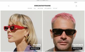 Preview of OscarFrank website